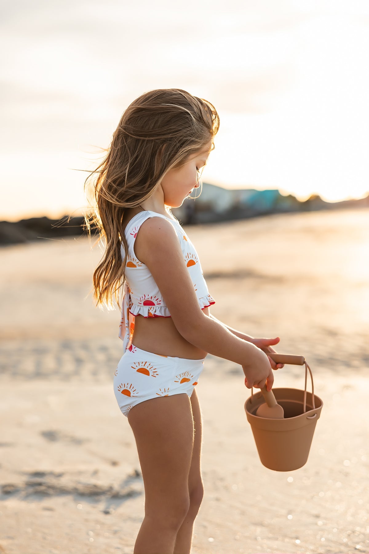 INDIE BLUE SWIM Scoopback Set (spice sun)