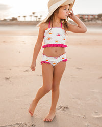 INDIE BLUE SWIM Halter Set (spice sun) FINAL SALE