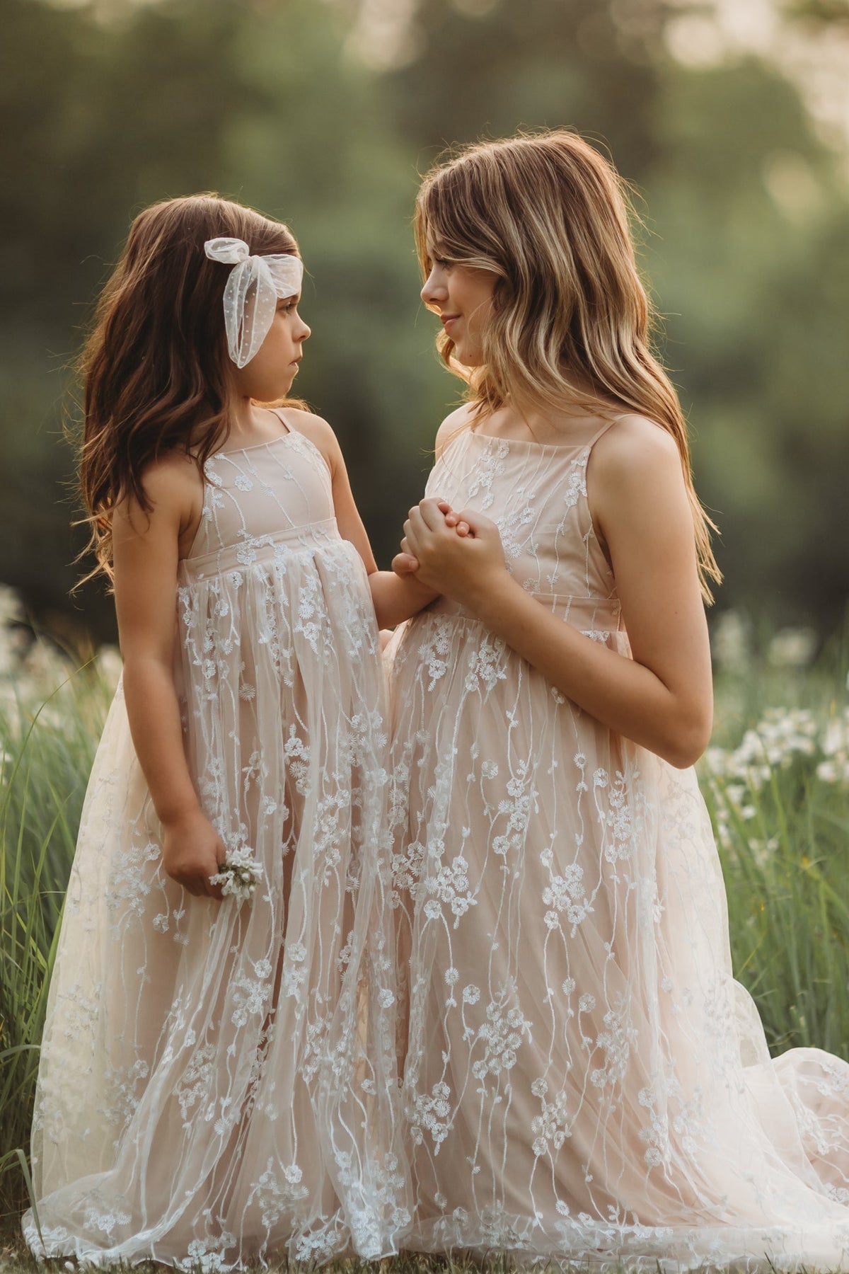 INDIE BLUE Dresses Fiona Lace Dress (natural)