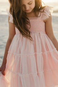 INDIE BLUE Dresses Pia Dress (pretty pink tulle)