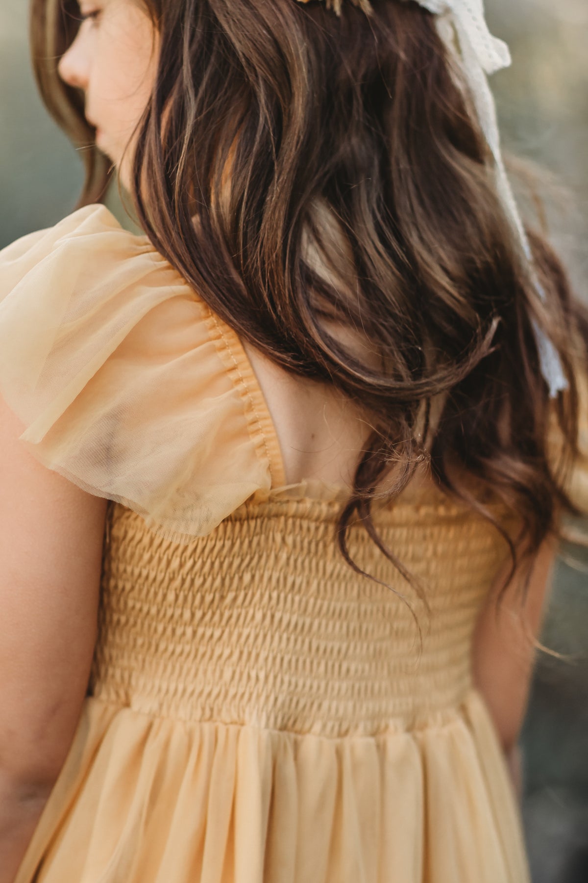 INDIE BLUE Dresses Marabella Dress (saffron tulle)