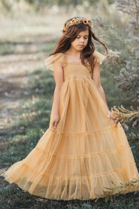 INDIE BLUE Dresses Marabella Dress (saffron tulle)