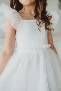 INDIE BLUE Dresses Emilia Dress (soft white tulle)