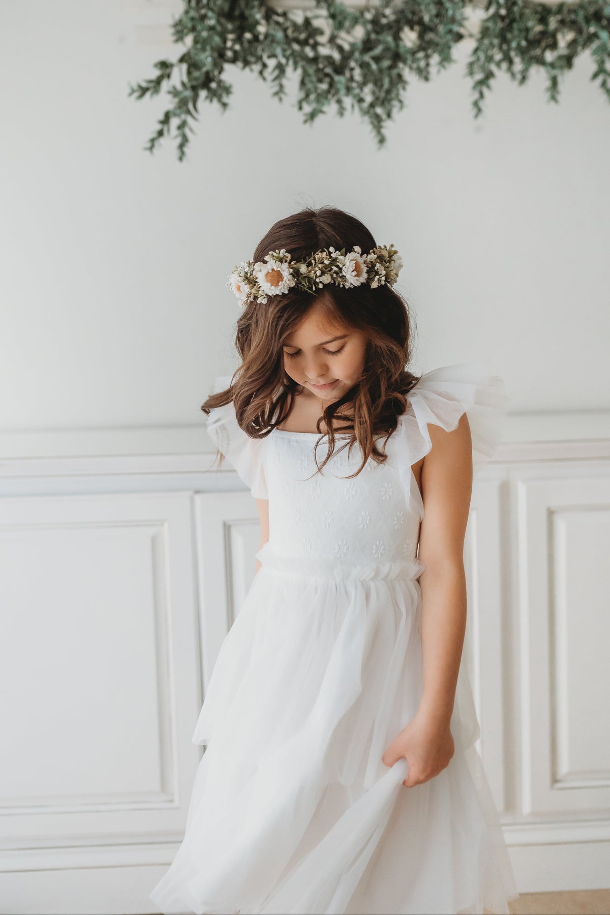 INDIE BLUE Dresses Emilia Dress (soft white tulle)