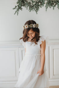 INDIE BLUE Dresses Emilia Dress (soft white tulle)