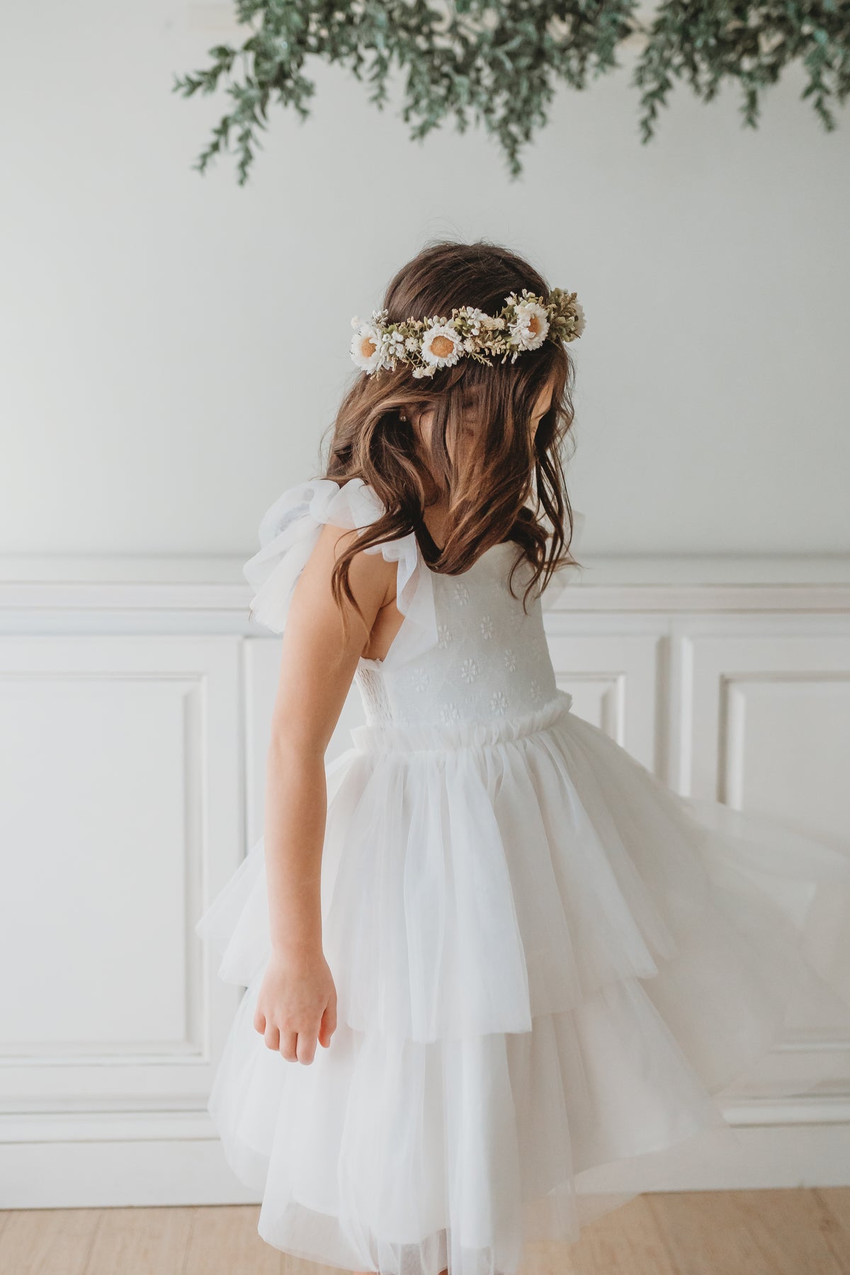 INDIE BLUE Dresses Emilia Dress (soft white tulle)