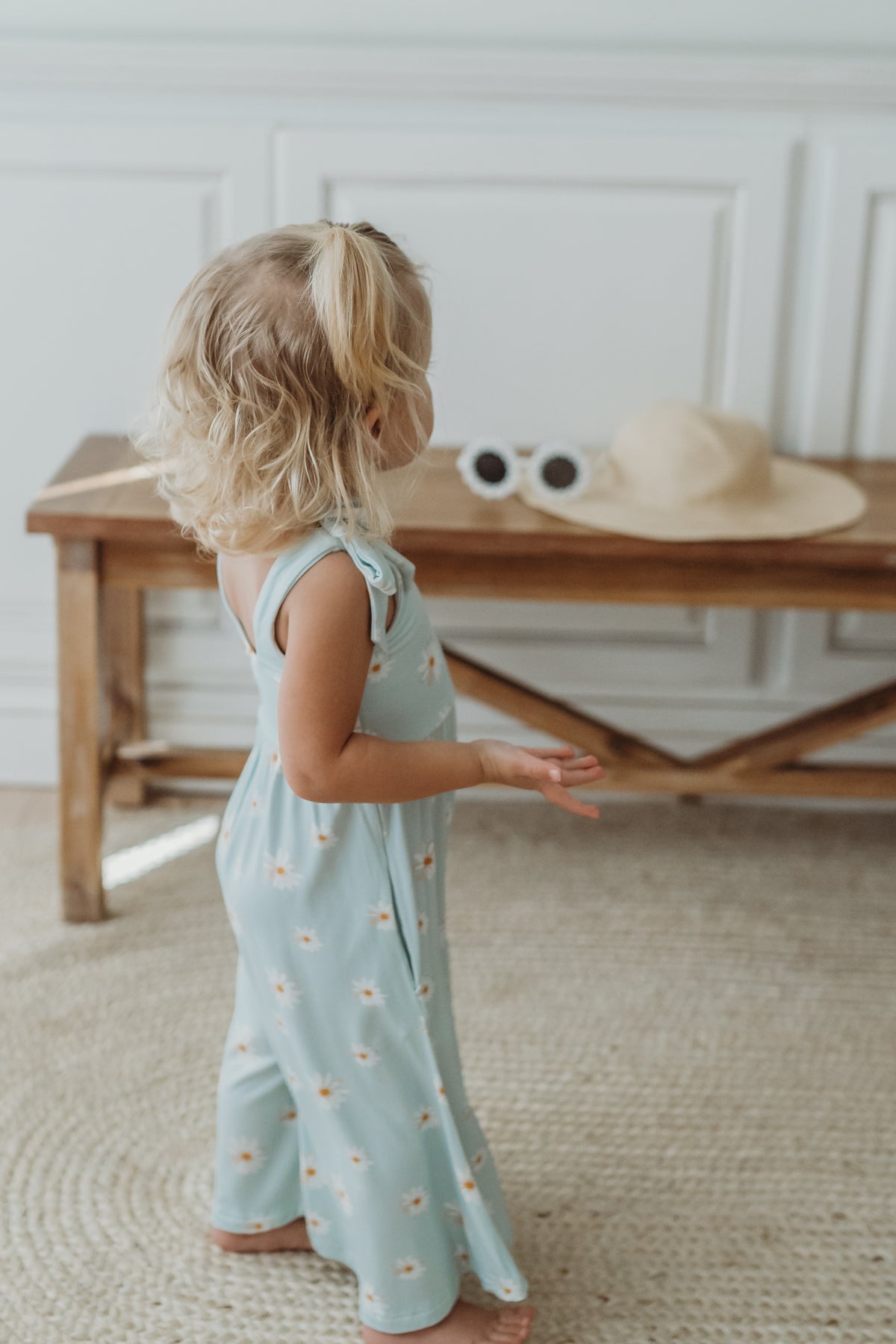 INDIE BLUE Romper Rita Tie Romper (daisy)