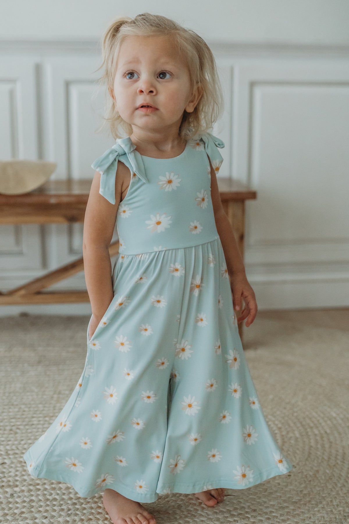 INDIE BLUE Romper Rita Tie Romper (daisy)
