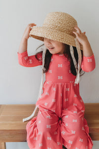 INDIE BLUE Romper Rita Romper (pink butterfly)