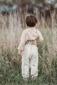 INDIE BLUE Boys Finn Pants (desert stripe linen)