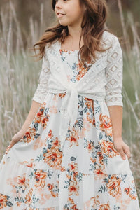 INDIE BLUE Separates Hadley Cardigan (light ivory)