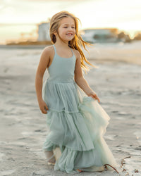 INDIE BLUE Dresses Wendy Dress (mint tulle)