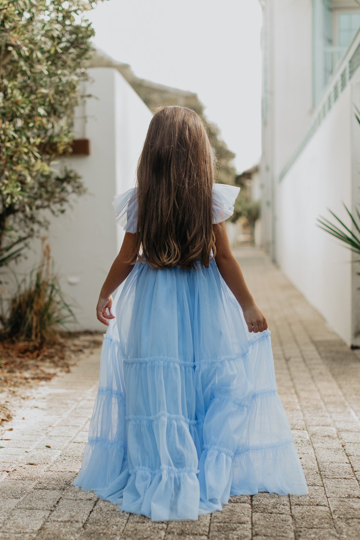 INDIE BLUE Dresses Marabella Dress (periwinkle tulle)