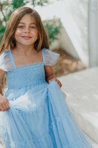 INDIE BLUE Dresses Marabella Dress (periwinkle tulle)