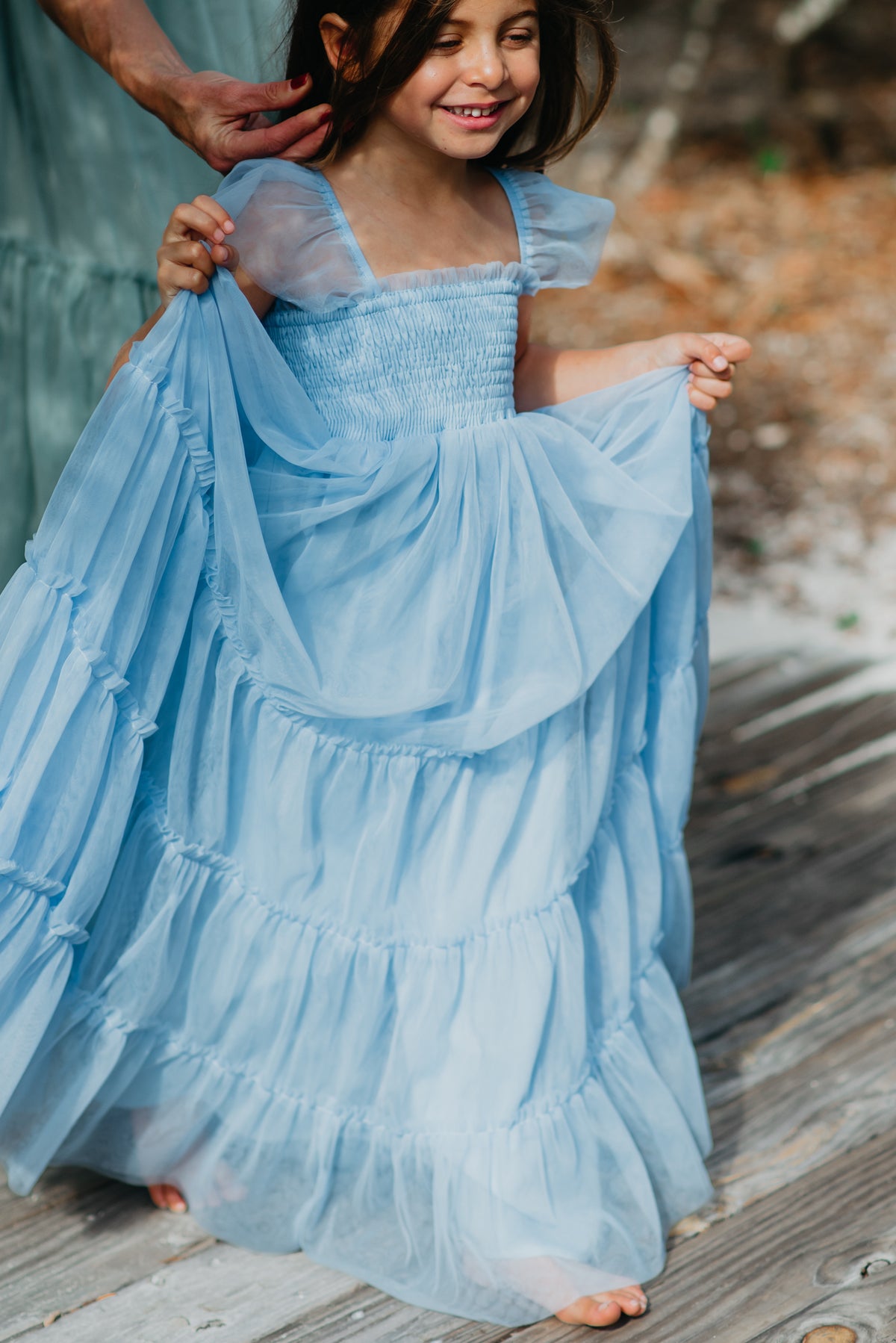 INDIE BLUE Dresses Marabella Dress (periwinkle tulle)