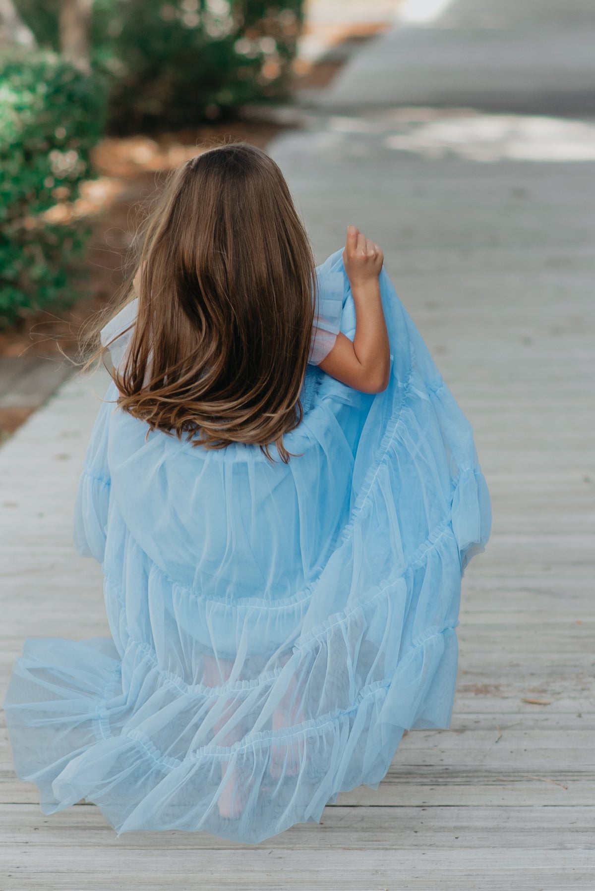 INDIE BLUE Dresses Marabella Dress (periwinkle tulle)