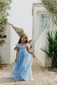 INDIE BLUE Dresses Marabella Dress (periwinkle tulle)