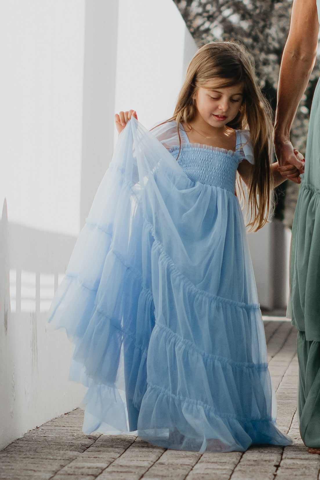 INDIE BLUE Dresses Marabella Dress (periwinkle tulle)