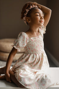 INDIE BLUE Dresses Karina (pink floral) FINAL SALE