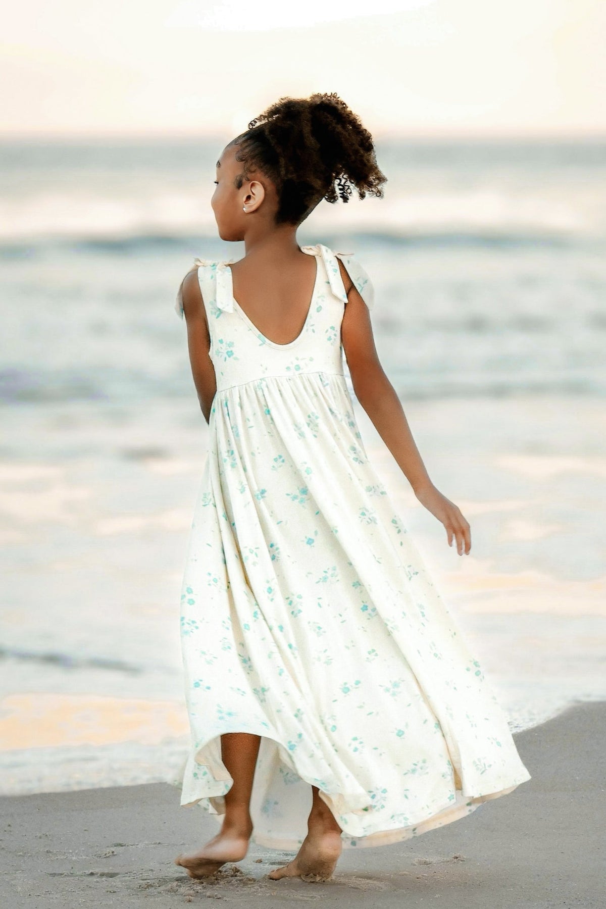 INDIE BLUE Dresses Liza Maxi Dress (blue floral)