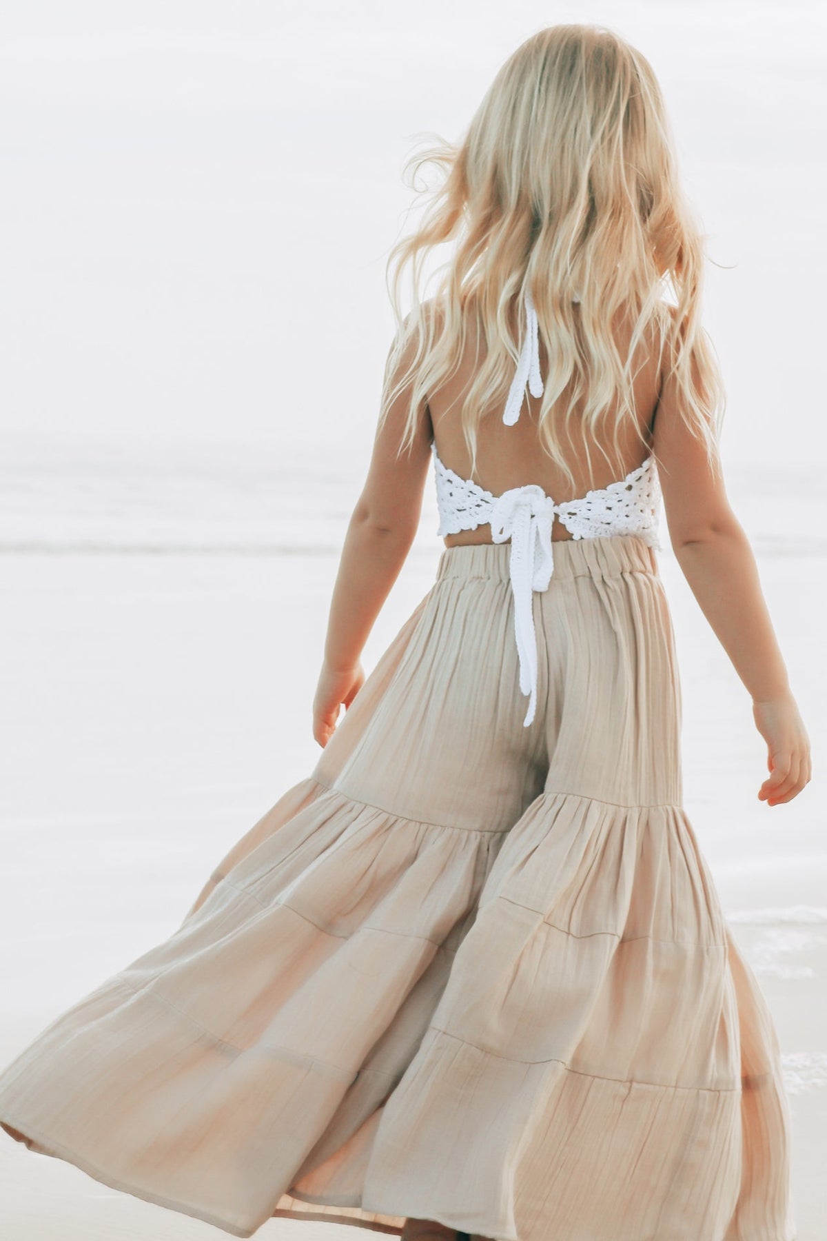 INDIE BLUE Separates Bella Maxi Pants (latte muslin)