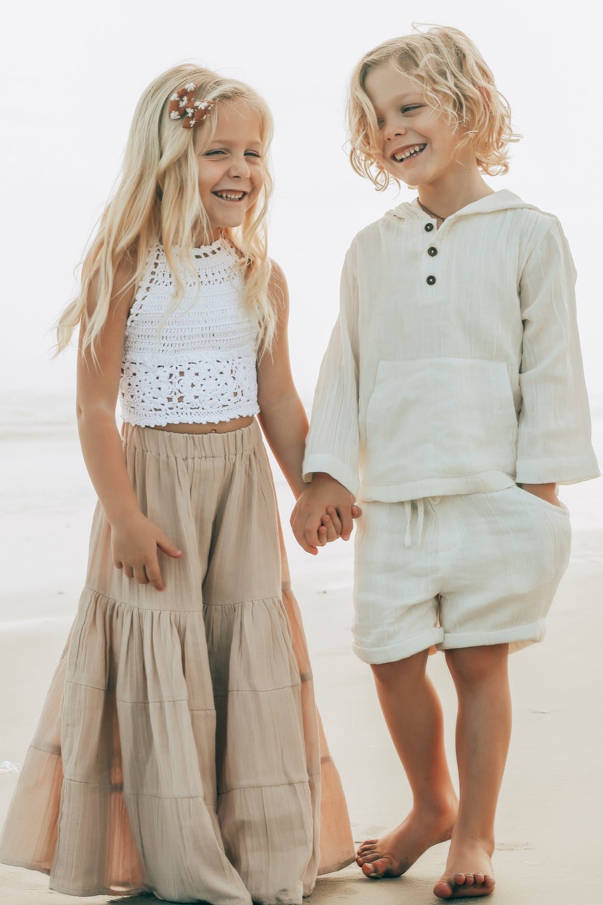 INDIE BLUE Separates Bella Maxi Pants (latte muslin)