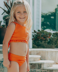 INDIE BLUE SWIM Scoopback Set (turmeric) FINAL SALE