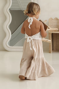 INDIE BLUE Accessories Chloe Halter (white)