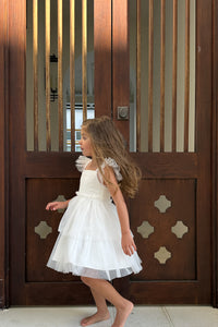 INDIE BLUE Dresses Emilia Dress (soft white tulle)