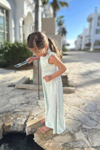 INDIE BLUE Romper Rita Tie Romper (daisy)