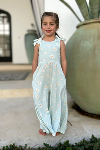 INDIE BLUE Romper Rita Tie Romper (daisy)