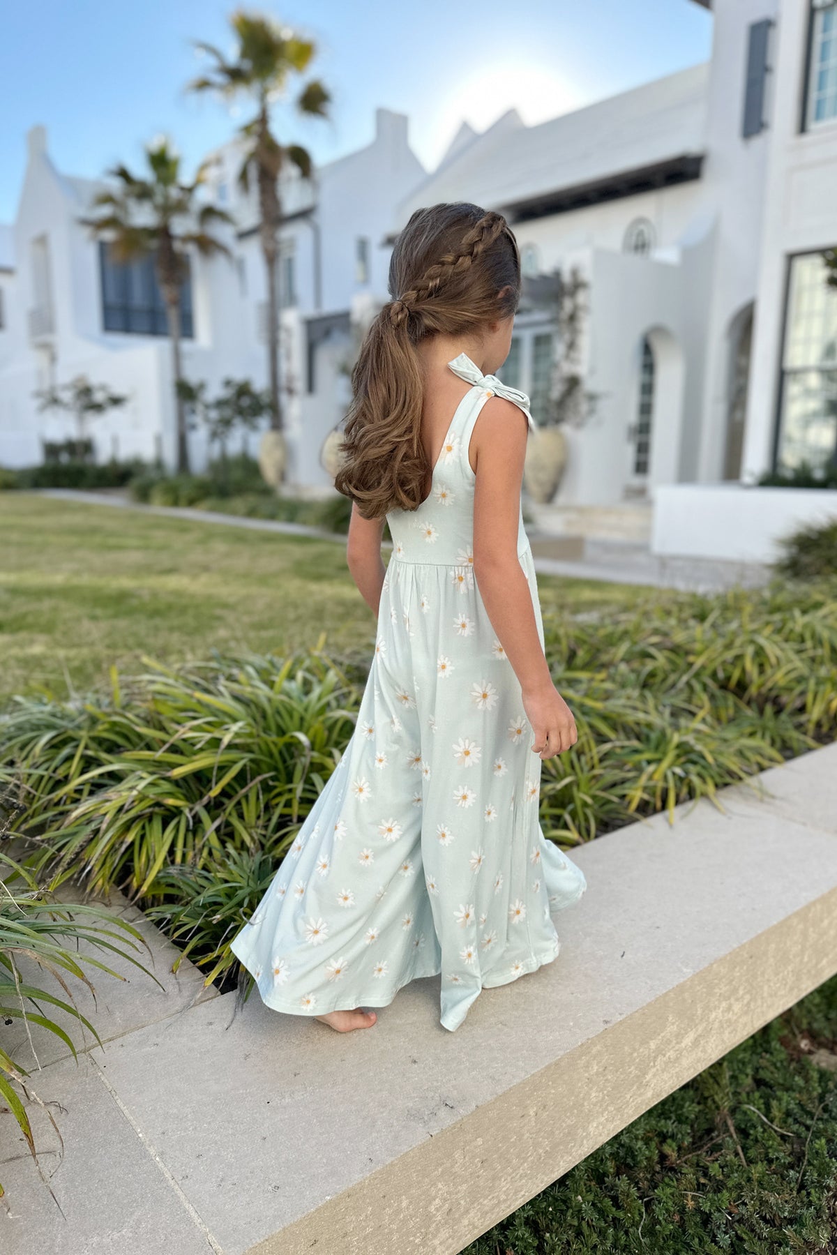 INDIE BLUE Romper Rita Tie Romper (daisy)