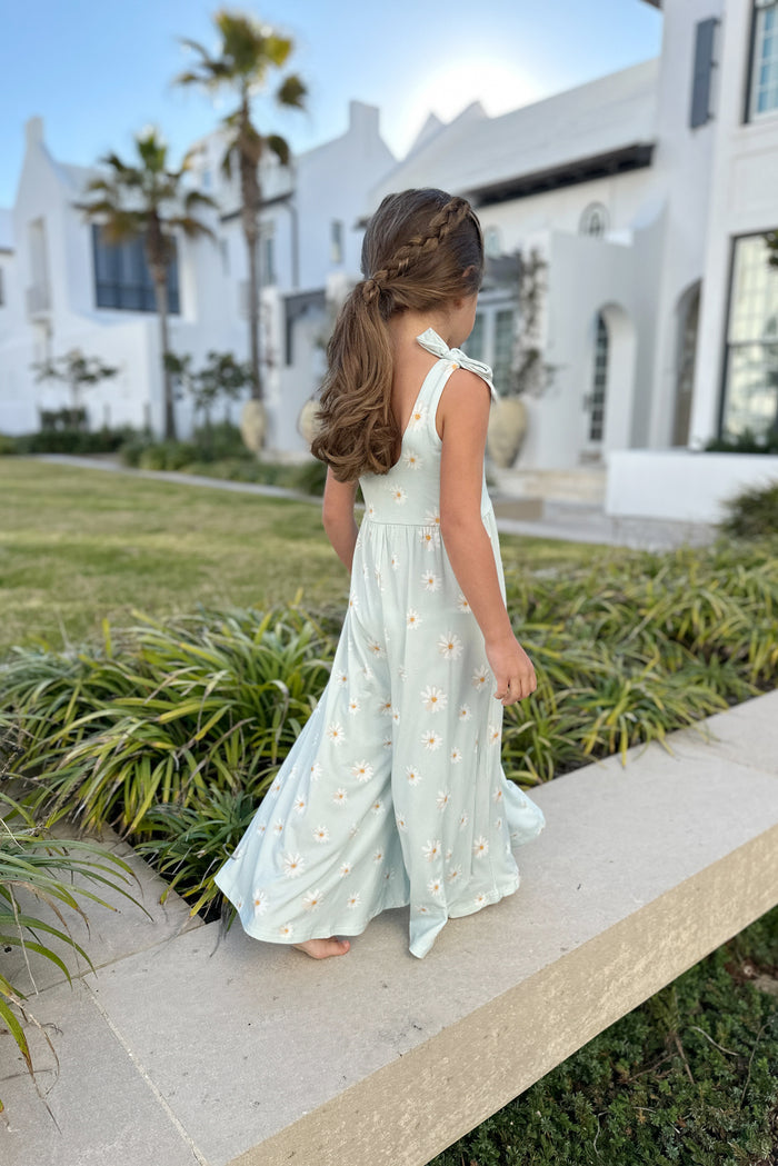 INDIE BLUE Romper Rita Tie Romper (daisy)