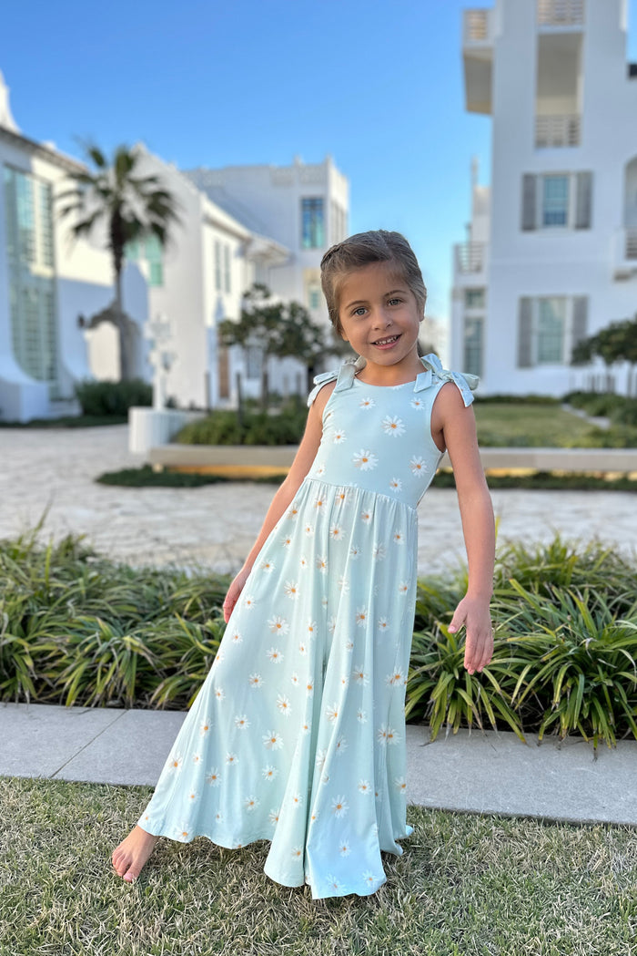 INDIE BLUE Romper Rita Tie Romper (daisy)