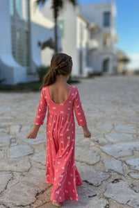 INDIE BLUE Romper Rita Romper (pink butterfly)