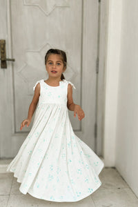 INDIE BLUE Dresses Liza Maxi Dress (blue floral)