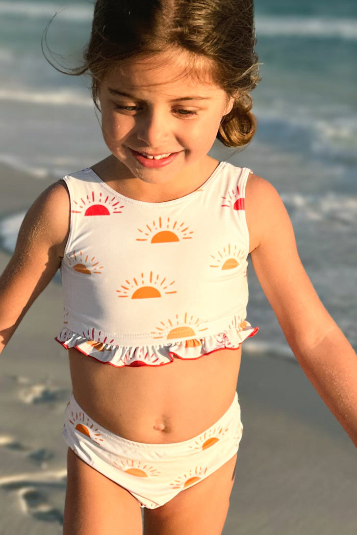 INDIE BLUE SWIM Scoopback Set (spice sun)