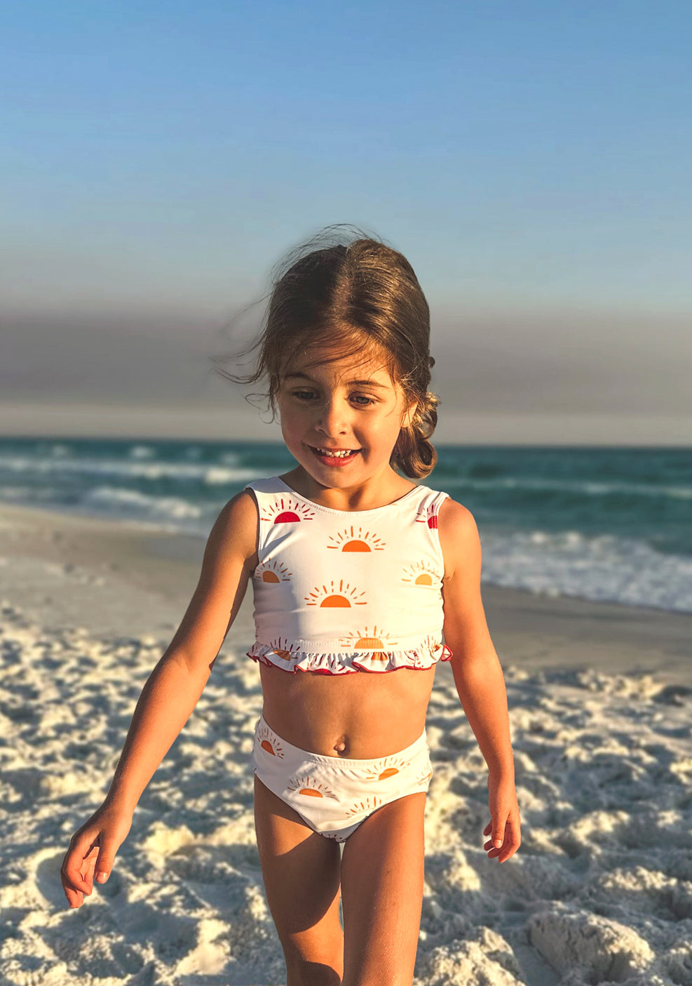 INDIE BLUE SWIM Scoopback Set (spice sun)