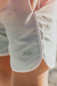 INDIE BLUE SWIM Men's Surf Shorts (sundown ombre)