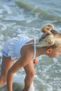 INDIE BLUE SWIM Tankini Set (daisy) FINAL SALE