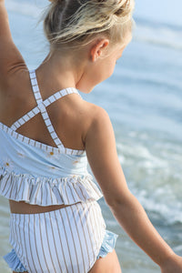 INDIE BLUE SWIM Tankini Set (daisy) FINAL SALE