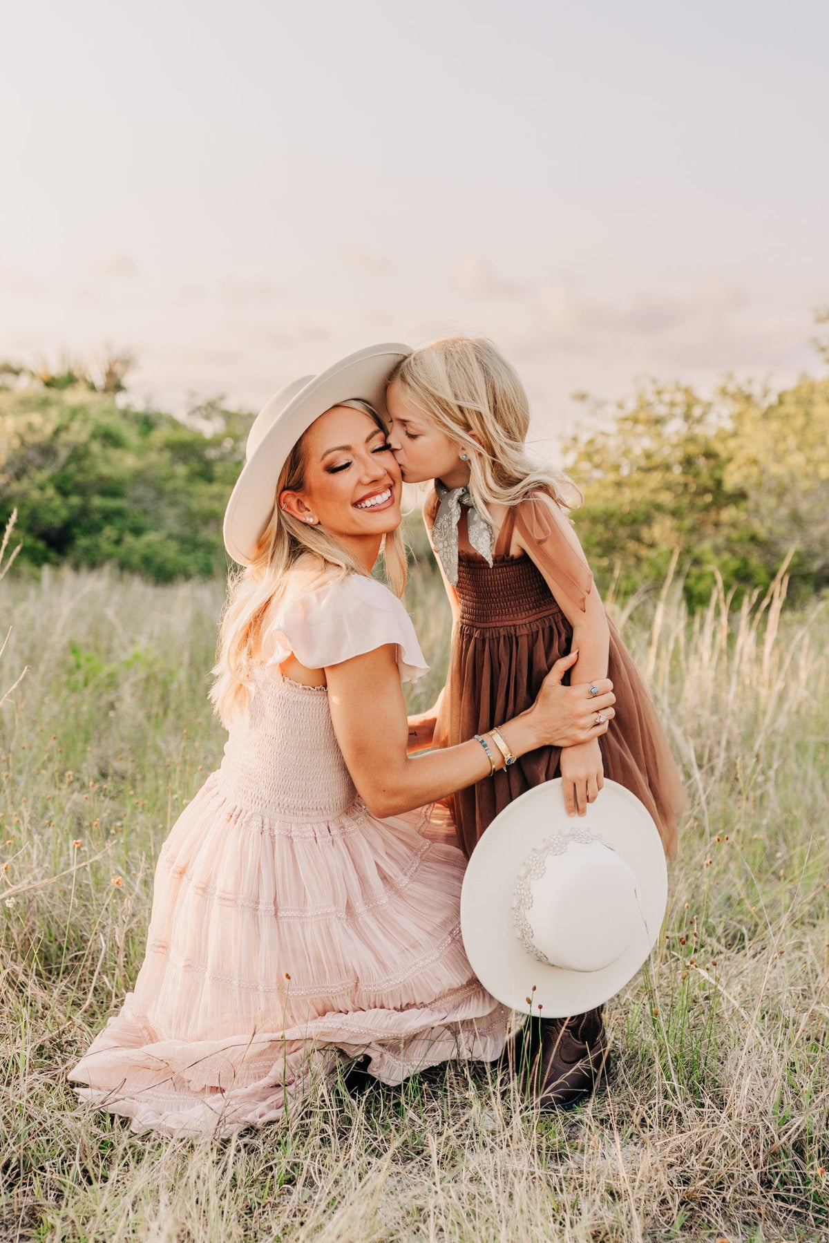 INDIE BLUE Dresses Isa Dress (cedar tulle)