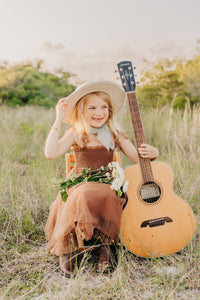 INDIE BLUE Dresses Isa Dress (cedar tulle)