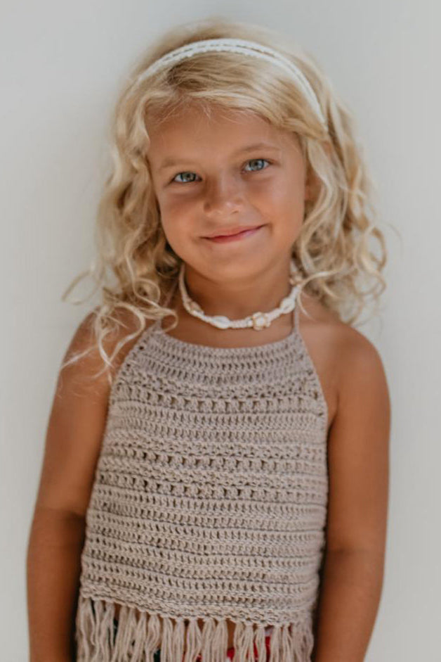 INDIE BLUE Accessories Lola Halter (taupe)