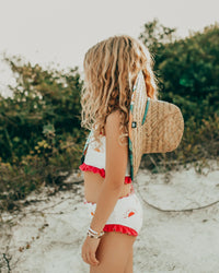 INDIE BLUE SWIM Halter Set (spice sun) FINAL SALE