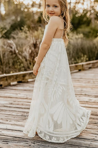 INDIE BLUE Dresses Phoebe Lace Dress (ivory)