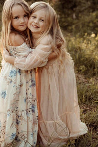 INDIE BLUE Dresses Pippa Maxi (natural tulle)