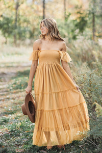 INDIE BLUE Women Women's Marabella Dress (saffron tulle)