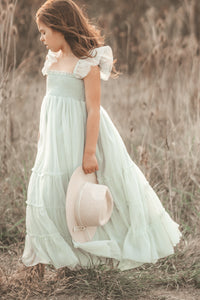 INDIE BLUE Dresses Marabella Dress (mint tulle)