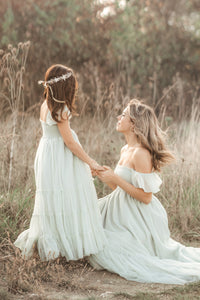 INDIE BLUE Dresses Marabella Dress (mint tulle)